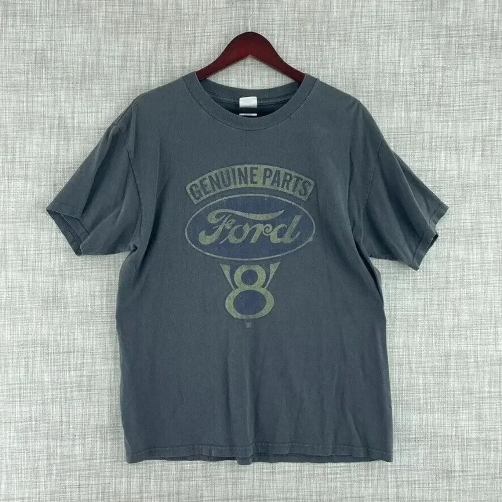 Tennessee River Ford T-Shirt Short Sleeve Mens L Gray 3784